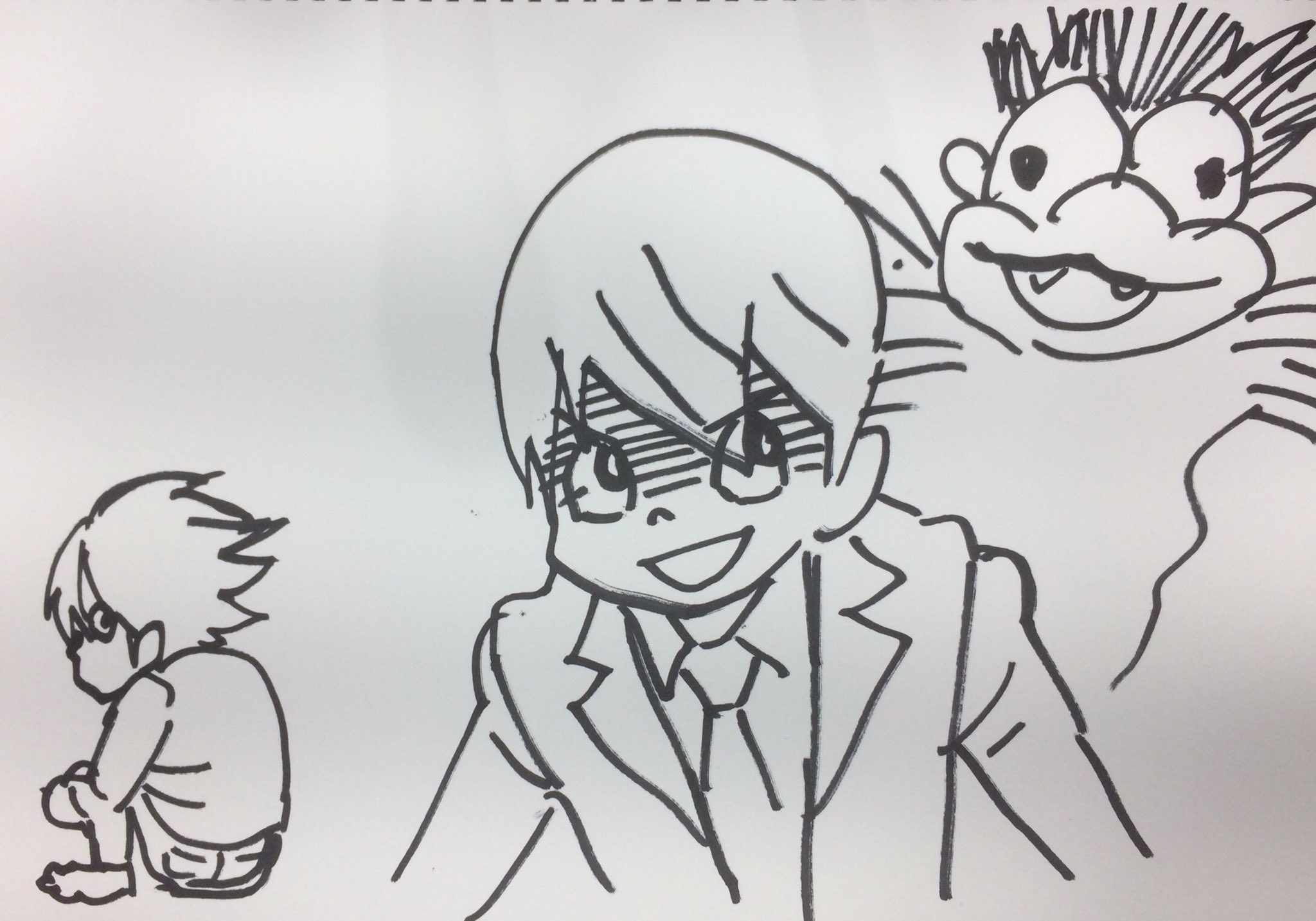 山田玲司 同じく 藤子不二雄デスノート と 鳥山明ドラえもんとしずかちゃん です 漫画家がファミレスに集まると必ずやる遊び 久しぶりにやれて嬉しかったです またやろう T Co Enqecthfj3 Twitter