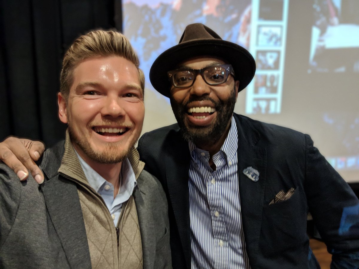 datraut's tweet image. Great day with @chrisemdin at #sparksd @USD_JI &quot;it doesn&apos;t matter what I think I&apos;m doing, it matters what students are experiencing&quot; Ts have to #empathize and #understand the student experience #TCHappy