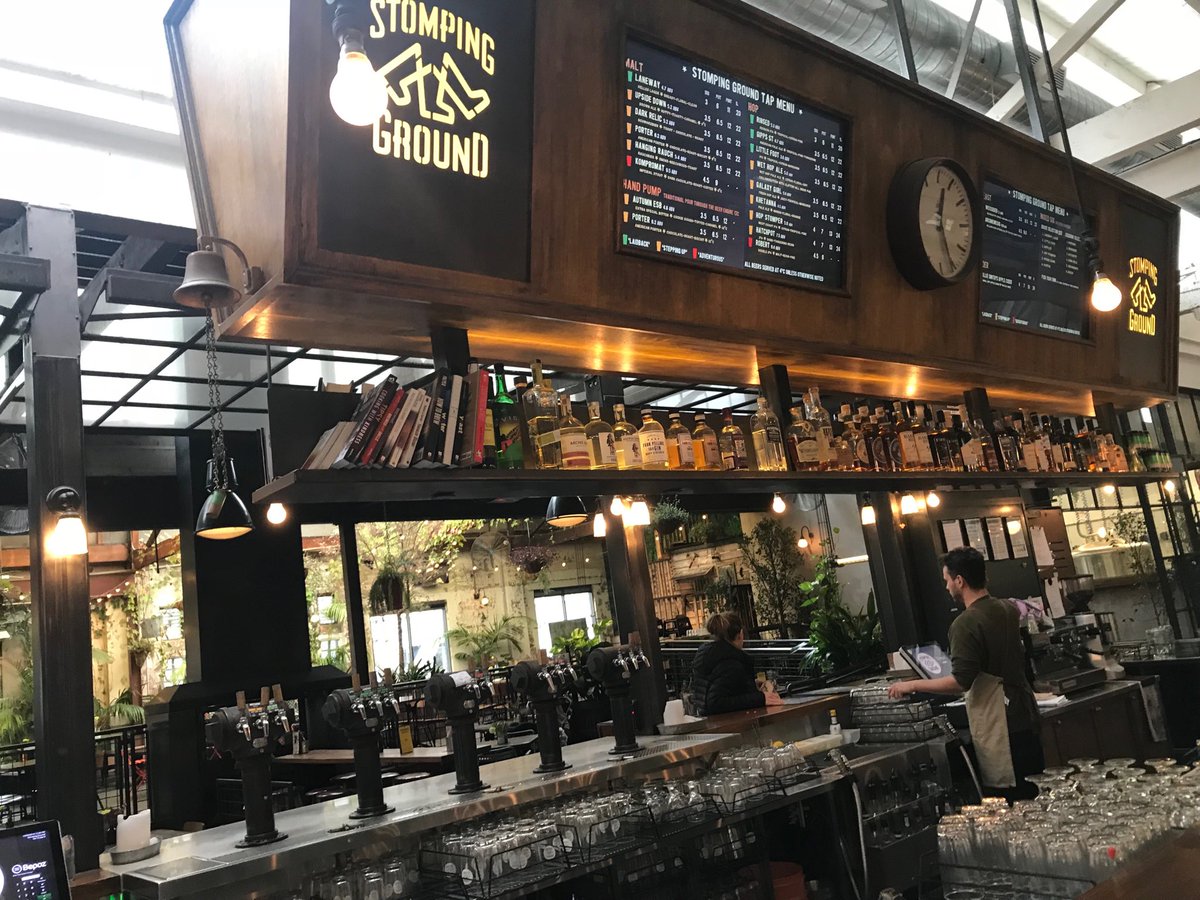 rocketrod62's tweet photo. Wow just found a new craft beer brewery in Melbourne, stomping ground brewery. 5 stars , great beer. Cheers https://t.co/x3OIpTjmrq