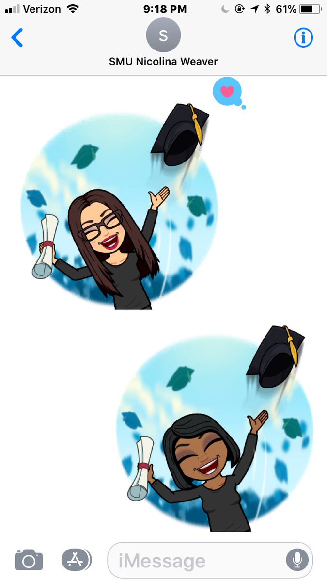 IamChelseyK's tweet image. So, uh, @NicolinaWeaver and I just did a thing. Master’s program? Done ✅ #WalkItOut #MayGrad #ThanksSMU #WhenYouDoAMastersInNineMonthsYouHaveUnlimitedHashtags