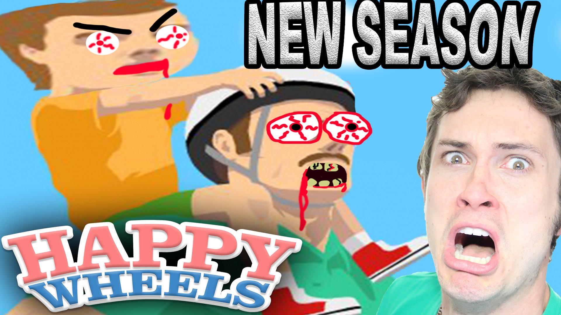 Toby Turner on X: NEW SEASON OF HAPPY WHEELS!! wheeeeeeeww    / X