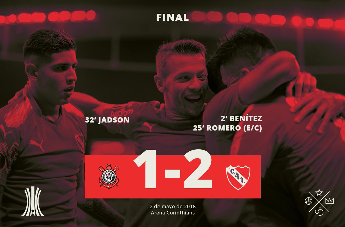 Independiente's tweet photo. ¡GAAAANÓOOOOOOOOOOOOO #INDEPENDIENTE!

No se olviden: somos el Rey de Copas y estamos más vivos que nunca. 

#TodosJuntos #TodoRojo 🔴 https://t.co/rzyjZOKCxo