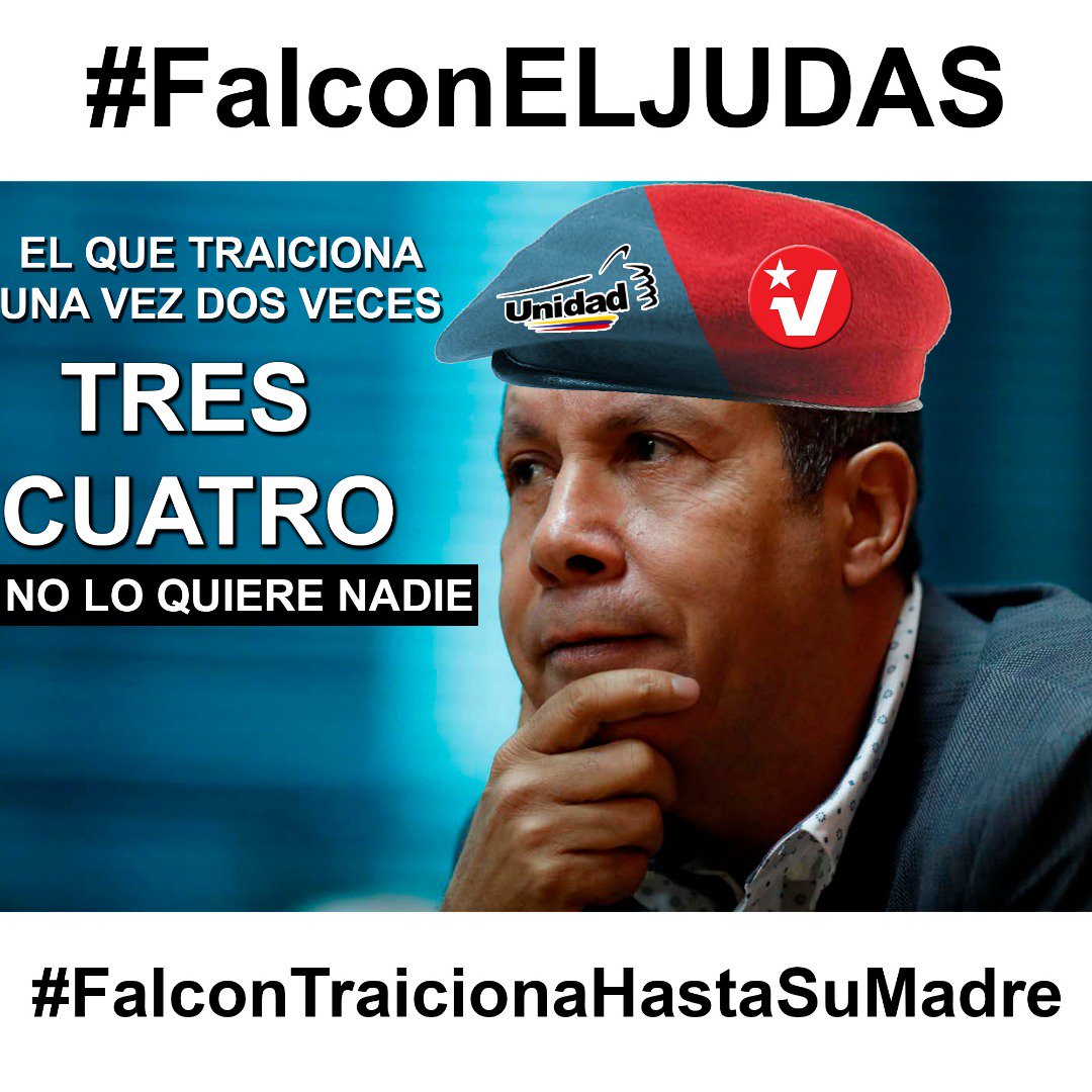 ZukuzoOo's tweet photo. A Falcon lo odia toda Venezuela es impresionante como lo repudiamos los Venezolanos
#TransicionFalcon
#TraicionConFalco
#FalconElJudas https://t.co/TbWSBNlhxu