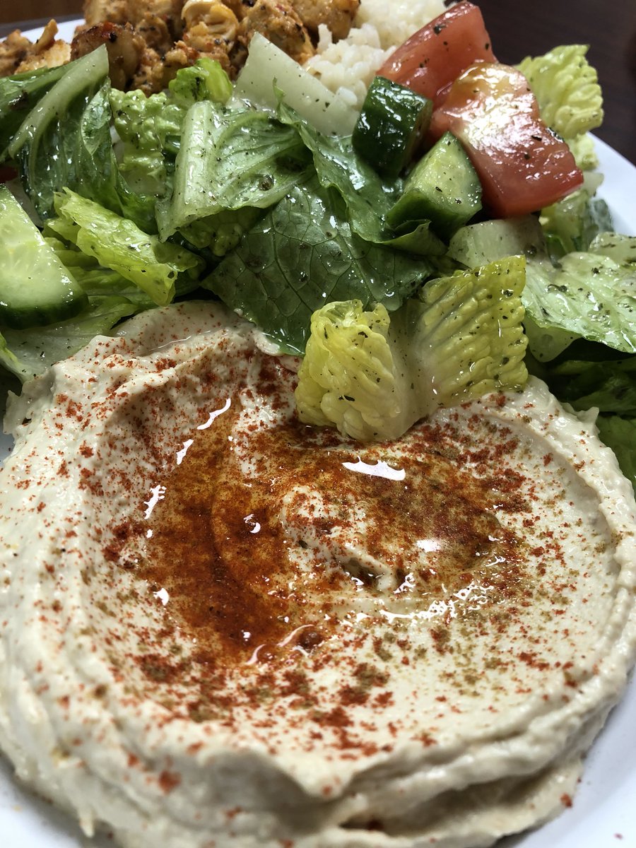 Janet’s Med Cuisine Duarte. Sharma is spiced just right.