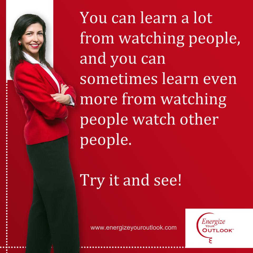 CoachOch's tweet image. Communication Tip of the Week #peoplewatching #learnbyobservation