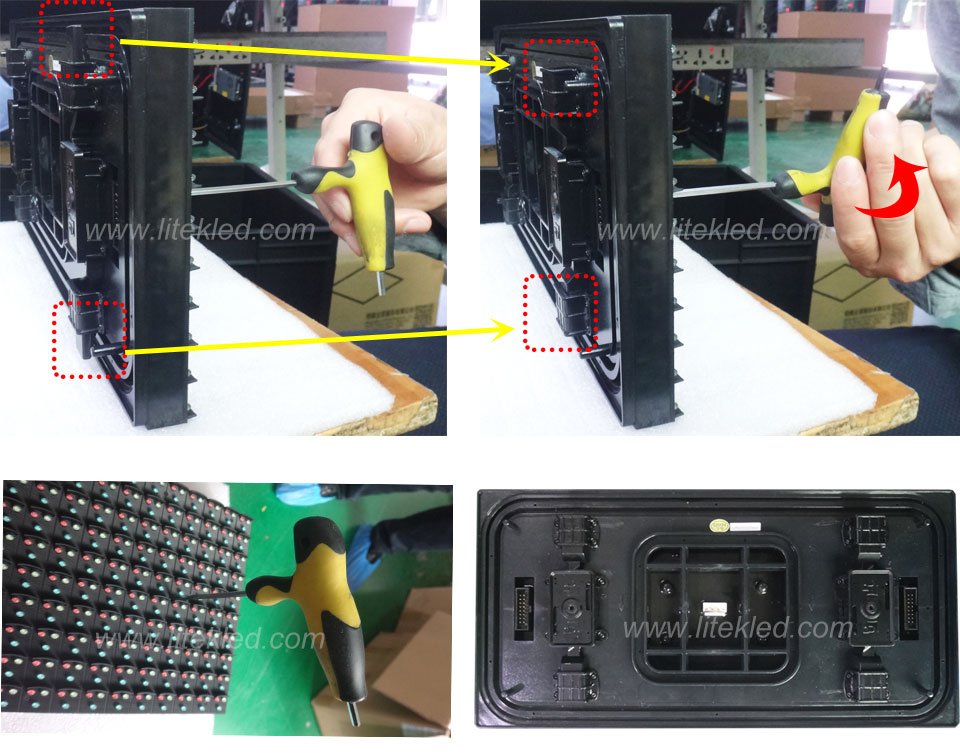 # Outdoor Maintenance LED Module# 
This module doesn't need any screws to fix on the cabinet, replacing led modules from front are very convenient, waterproof treatment is also high-level for outdoor. 
Inquiry contact: info@litekled.com Skype: litekled