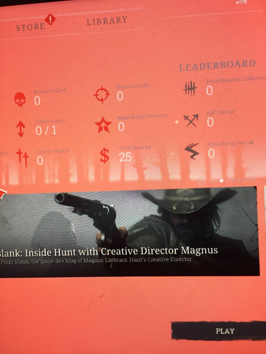D_Cave's tweet photo. @HuntShowdown having an issue with a Red screen in game and at the main menu it changes in game with movement https://t.co/5PLQH0bWfO