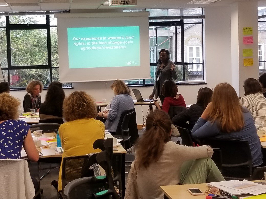 WeEffectEA's tweet photo. Globally women stand for 20% of land ownership but around 50% of the workforce in agriculture. Many women work without pay. #FAO and #twinfairtrade invited #NGOs to London to discuss #genderequality in #farmers #cooperatives. @nasvelt represented #WeEffectEA https://t.co/jJNgmb30ni
