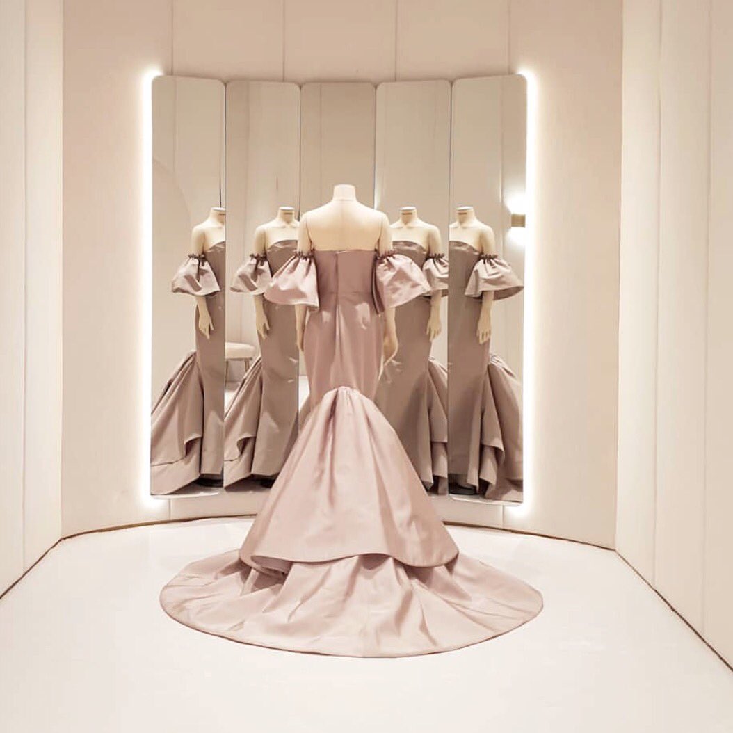 CSiriano's tweet photo. Congratulations @BySymphony on your new beautiful store! So happy to be part of the journey. Find some of our favorite custom and exclusive pieces there now! #bysymphony #dubaimall https://t.co/gBiaWMMw4B