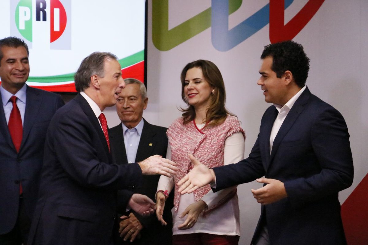 Le deseo el mayor de los éxitos al nuevo Presidente de nuestro instituto político <a href="/JuarezCisneros/">René Juárez Cisneros</a>. Con su liderazgo, llevaremos a <a href="/JoseAMeadeK/">José Antonio Meade🇲🇽</a> a la Presidencia de la República. ¡Vamos a ganar!