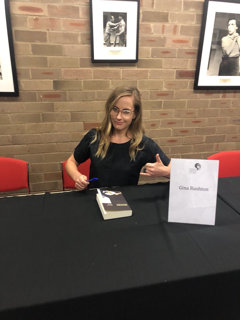 It was extremely normal for me, an esteemed and professional author, to sign books