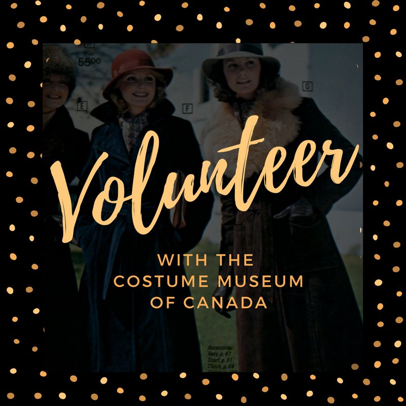 costumemuseumca's tweet photo. Volunteer opportunities available for our Doors Open Exhibit, Eaton's...Mail to Mall. Help needed in Exhibit Preparation, Set-up, Presentation and Take down. If you are interested in volunteering in any capacity, please let us know by email to costumemuseumcanada@gmail.com https://t.co/F5EnN5mmrd
