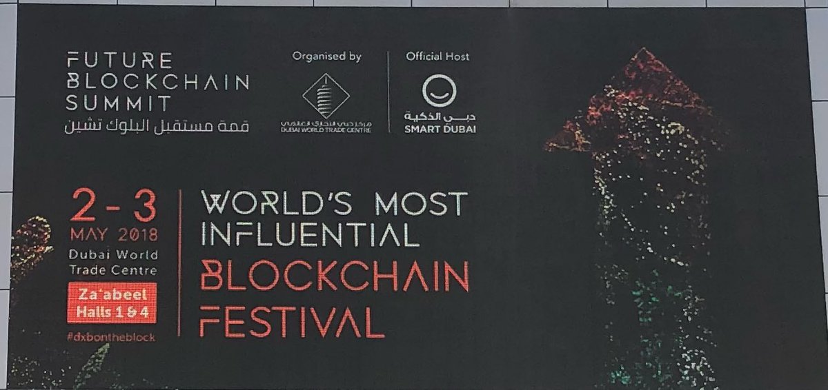 rubixblock's tweet photo. Great first day at the #futureblockchainsummit meeting with partners &amp; clients. Some huge announcements from @SmartDubai #connectingblockchains #businessockchains #rubixblock #dubai https://t.co/wa19pi36tj
