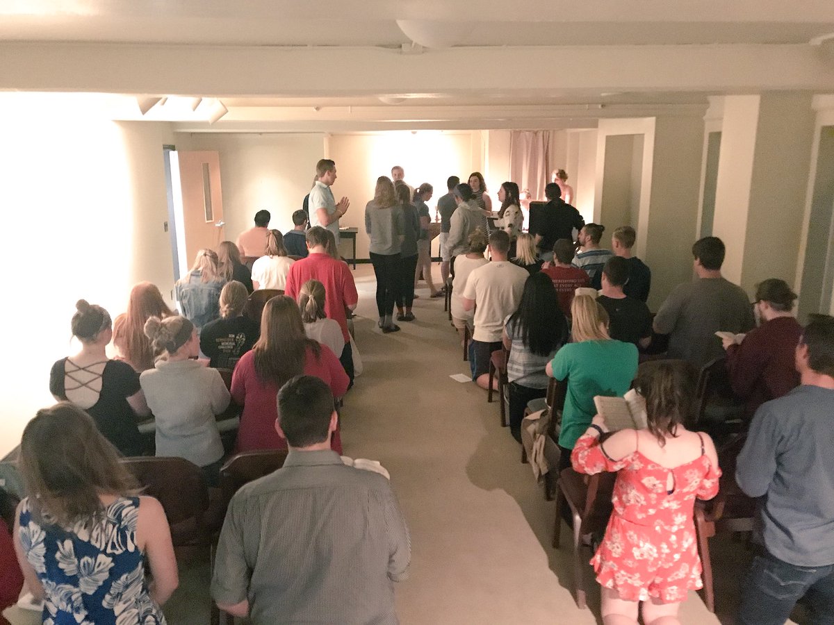 CoachDiest's tweet photo. What an amazing Knightmass! Crazy to see how far this community has come at @stnorbert . Thankful everyday for this Catholic Community I get to call my family #Universal #Frassati #Chiara https://t.co/klH3ydgkt8