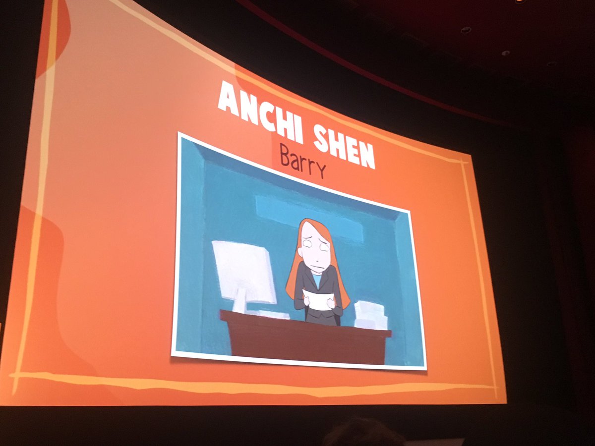 CalArts's tweet photo. Anchi Shen (BFA3) wins Walter and Gracie Lantz Animation Prize for her film Barry #CalArtsCharacterAnimation https://t.co/96X2XxcV3s