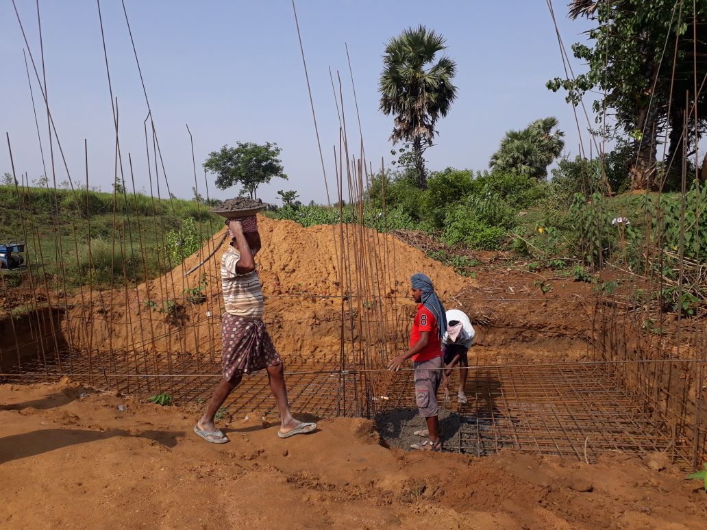 Culvert at Kalua Nala Arakhpal of Bhuban block