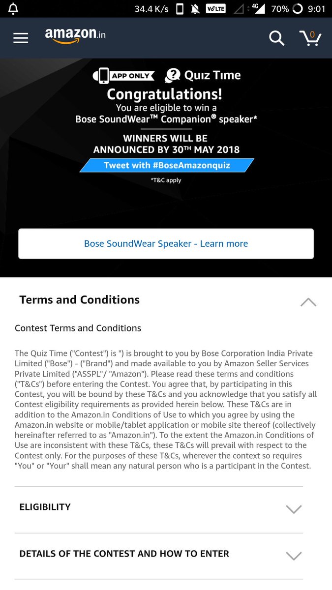deepeyes29's tweet photo. #BoseAmazonQuiz https://t.co/3kce7NCePx