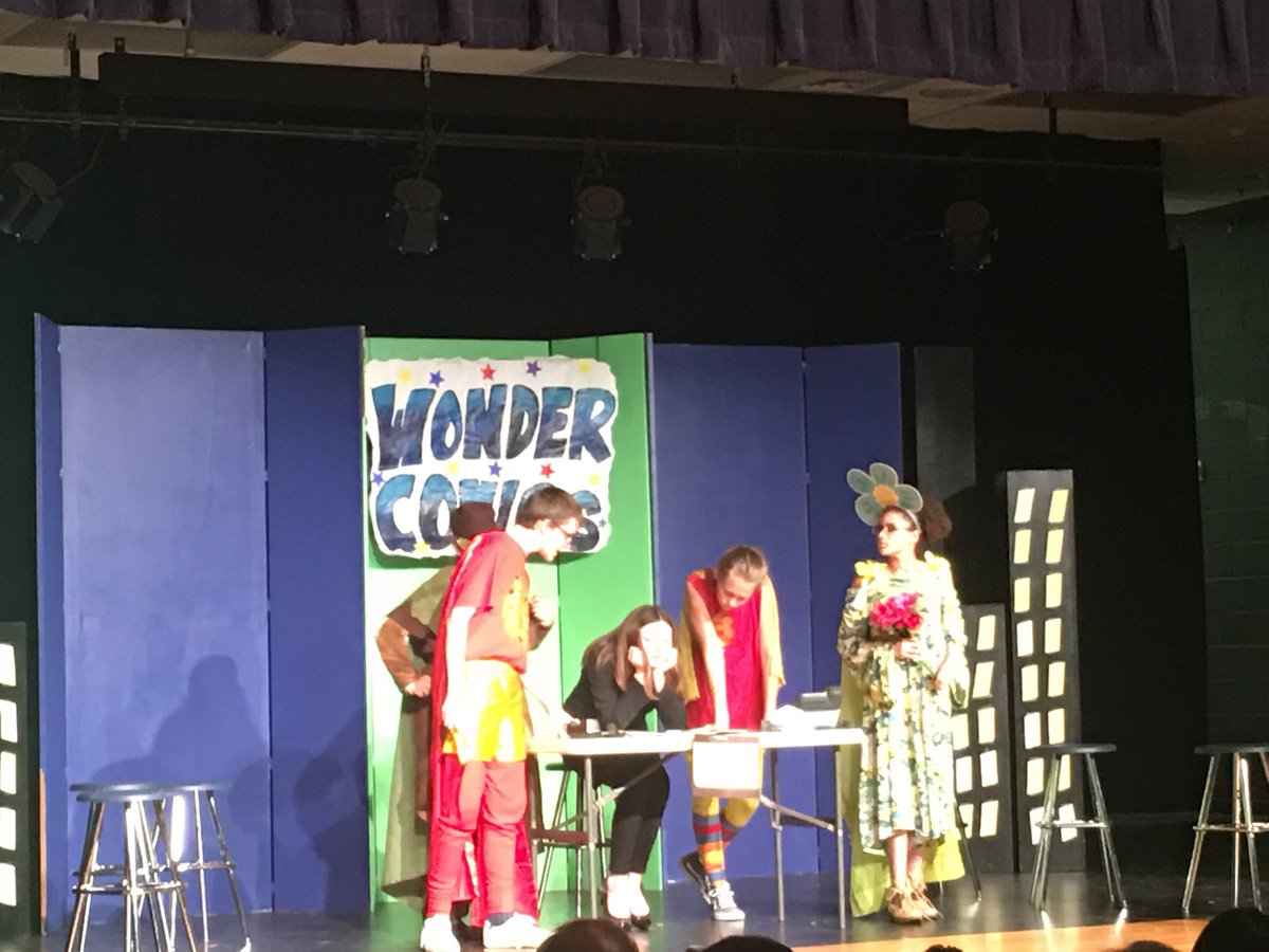 NISDValeTheatre's tweet photo. So proud of these guys for a great show tonight. Shout out to Mr. Garrett for co-directing our 1st musical! @NISDVale @MrGarrettChoir https://t.co/3ggOkZJZzo