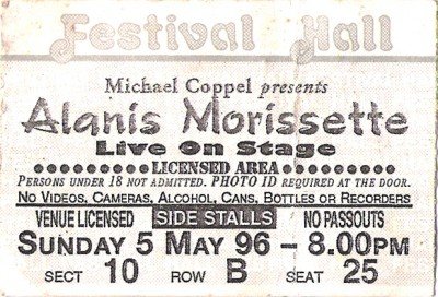 saminatorAU's tweet photo. "It was also the first time I ever saw Taylor Hawkins play the drums (who now plays for the Foo Fighters)." https://t.co/QbXaw1SKHL #Brisbane #Livemusic #Saminator #AlanisMorissette https://t.co/THQUJdN2AZ