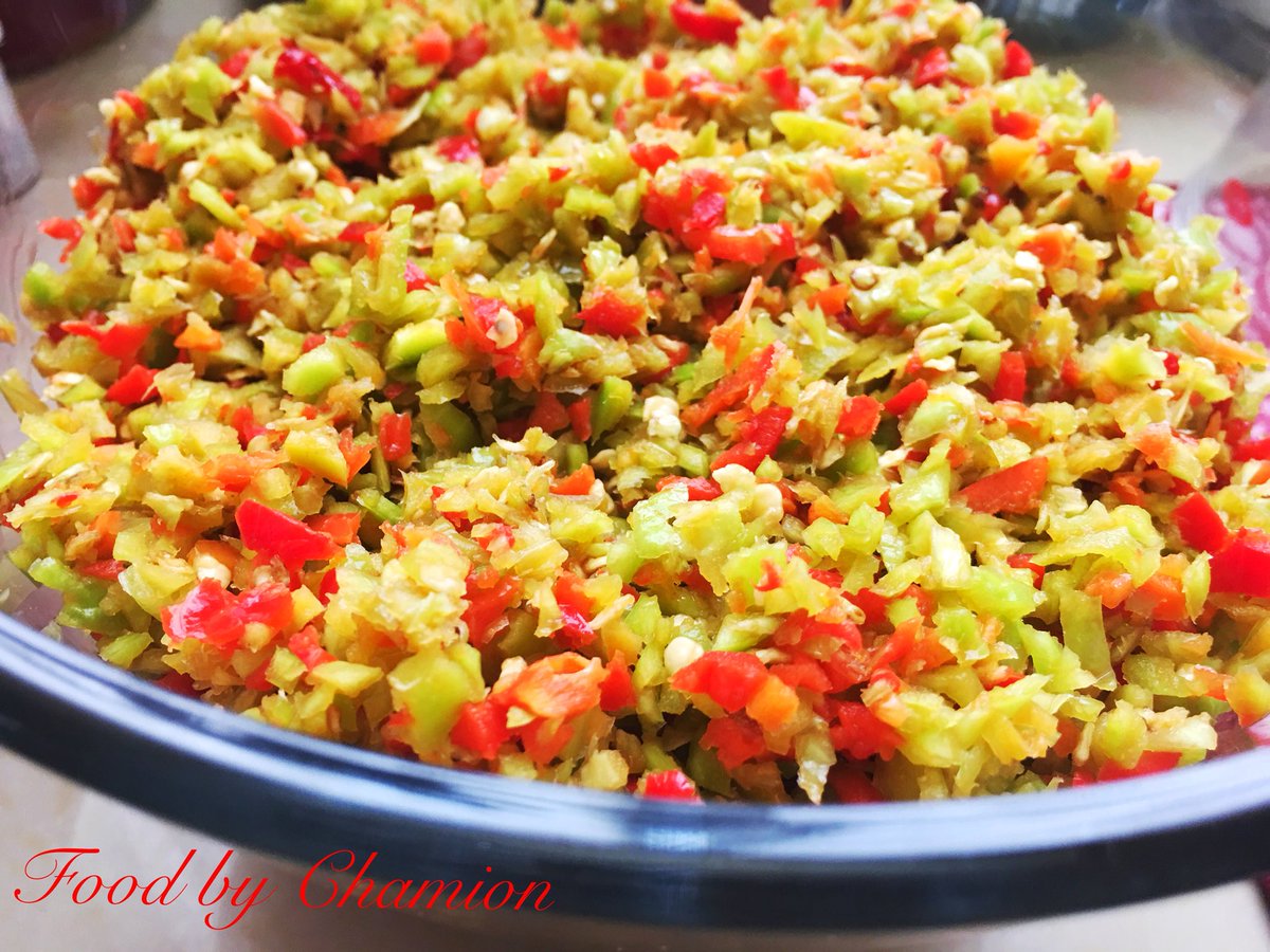Trinidadiancham's tweet photo. Trinidad &amp; Tobago pimentos #foodbychamion❤️🇹🇹 https://t.co/RHYaYvpb1v