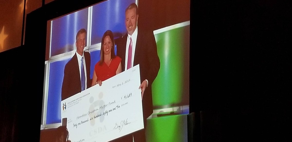 HBICMissy21's tweet photo. #CSDA2018CONF
Together we raised $41k for homeless children! Great job!! - https://t.co/GJlCfRaca0 https://t.co/08y5PUQThL
