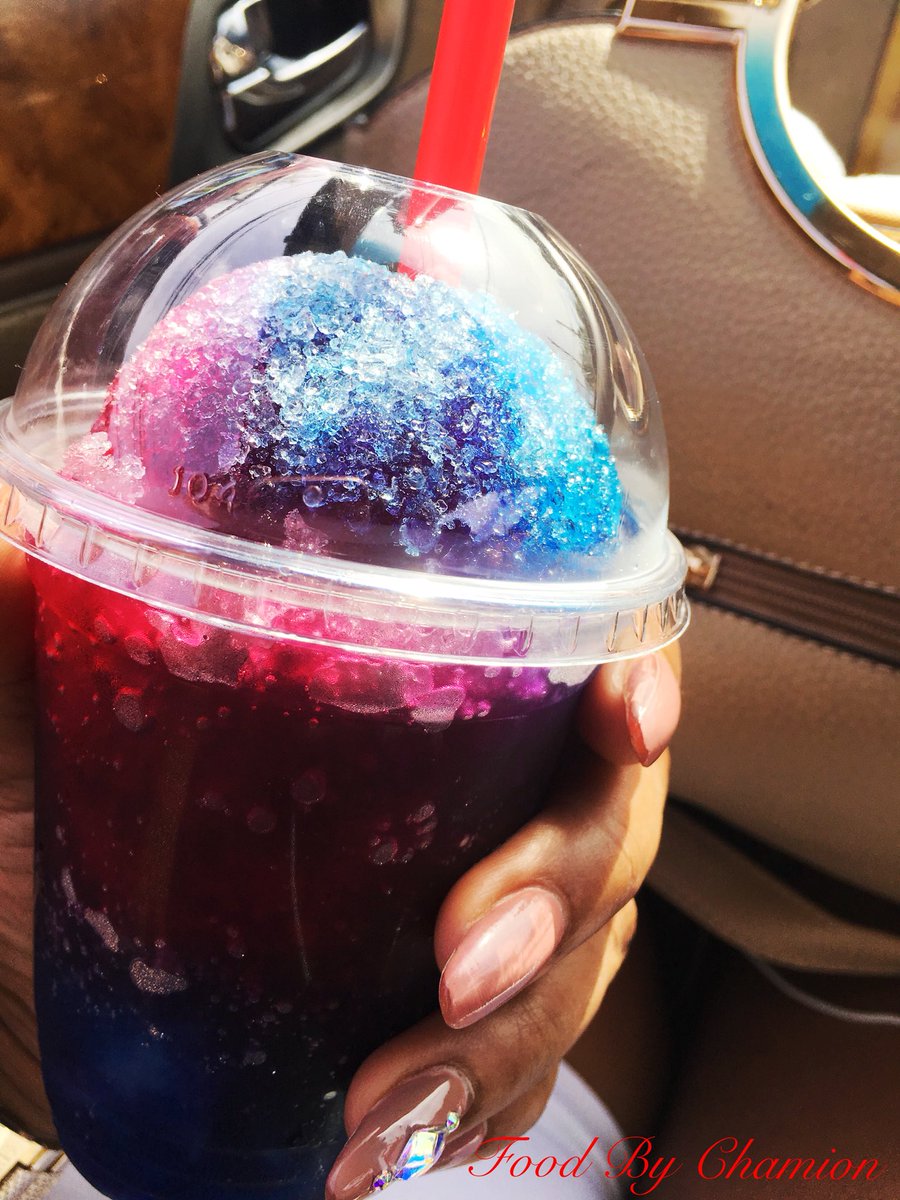 Trinidadiancham's tweet photo. Snow cone #Trinidad &amp; Tobago 🇹🇹 https://t.co/1zEQ7xAfdw