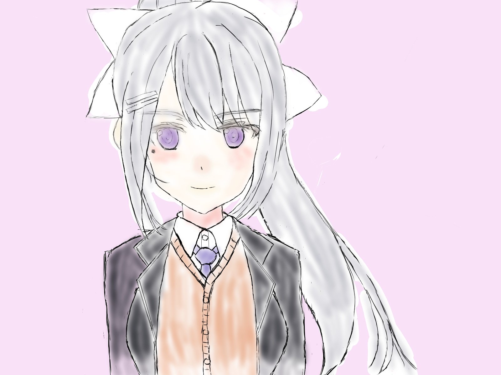 Antrs 立ち絵見ながら初めてペンタブとソフト使って書いてみた これからもっともっと練習して可愛いでろーんやにじさんじの皆を書いていきたいです でろあーと 楓組 樋口楓 にじさんじ T Co Wh1b3ky3gp Twitter