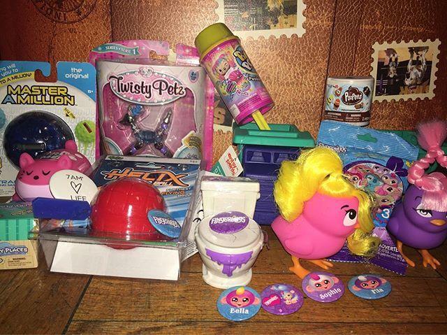 justabxmom's tweet photo. Tomorrow (today) makes a week since we attended the #ttpmspringshowcase and we still have toys to open. Granted, my little miss opened about half of this after the photo was taken. Either way I love listening to her share her favorite things from the eveโฆ https://t.co/493QPkx2rn https://t.co/EqaaqOinQP