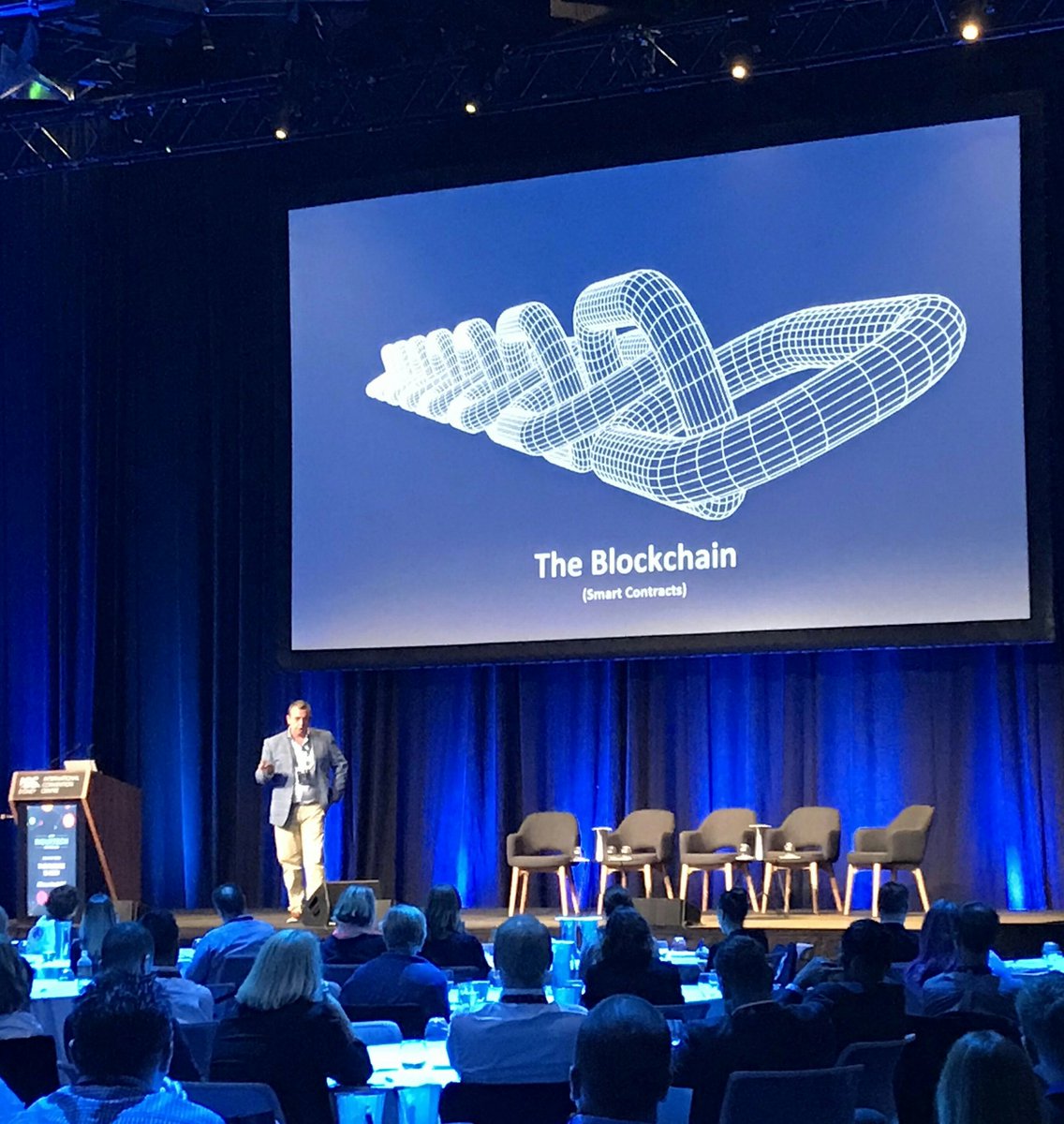 NIBA_Australia's tweet photo. All of #insurance stands to be disrupted as technologies combine, #blockchain is still young and it's not too late to be an adopter-@TimothyLea2 #insurtechAU https://t.co/oSqkXQC8gT