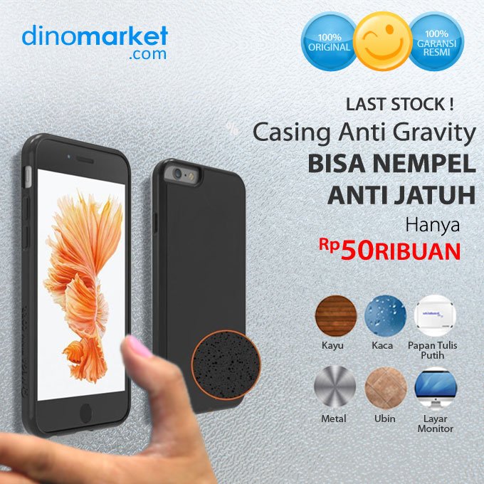 DINOMARKET's tweet photo. Trik jitu #selfie dan bikin video tanpa nyusahin teman. Pakai ini aja di #smartphone kamu. #casing anti gravity bisa nempel di tembok atau permukaan rata. Anti jatuh mulai dr 50 ribuan aja. Klik https://t.co/1Z4H5xtJ4i
#casinghandphone https://t.co/Vt1GYs26YH