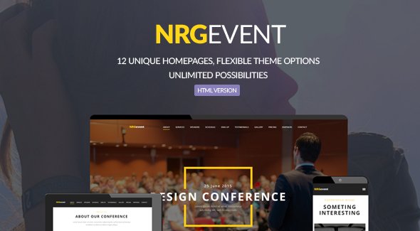 NRGThemes's tweet photo. NRGevent is a beautifully designed responsive multi-page template that is an ideal fit for a conference, festival, music event, seminar or any other type of #event. https://t.co/w6cfcllYyw https://t.co/fpywmqkadr