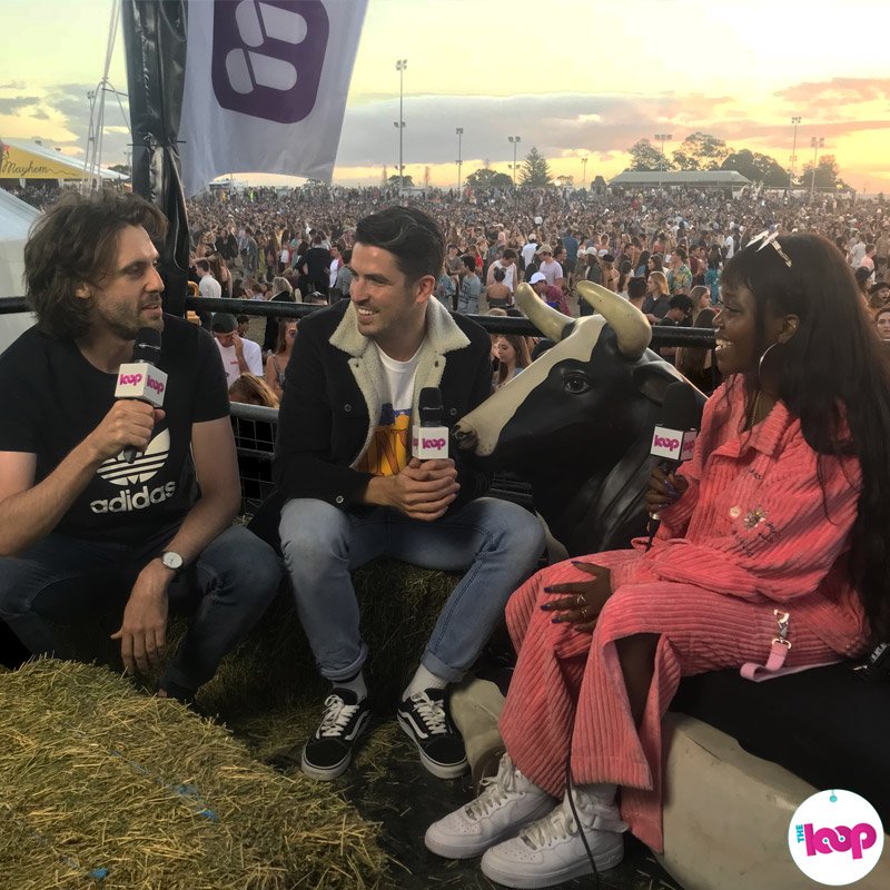 TheLoopAu's tweet image. Catching up with our gal @TKAYMAIDZA after she tore it down in Maitland for @groovinthemoo 🙌

#LoopGTM - 9am Saturday on ELEVEN