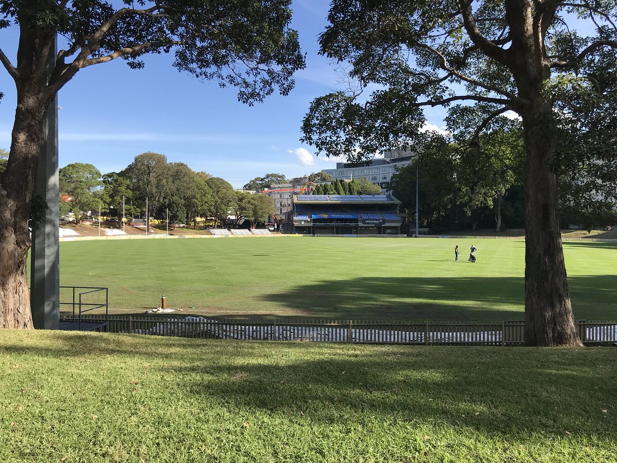 markmcentee's tweet photo. The view across the oval to our future home! A beautiful setting for the students of tomorrow #swhb @USydFHS @Sydney_Uni @Kathy_Refshauge https://t.co/3j35iyP45r