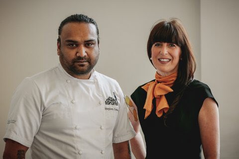 KateBrickle's tweet photo. #ThrowbackThursday #themanthemyththelegend #teamsg @chefstevegomes @thechefsforum @FayditP #chefsforum #Audi #redcherry #wales https://t.co/OhaQ9cHkc5