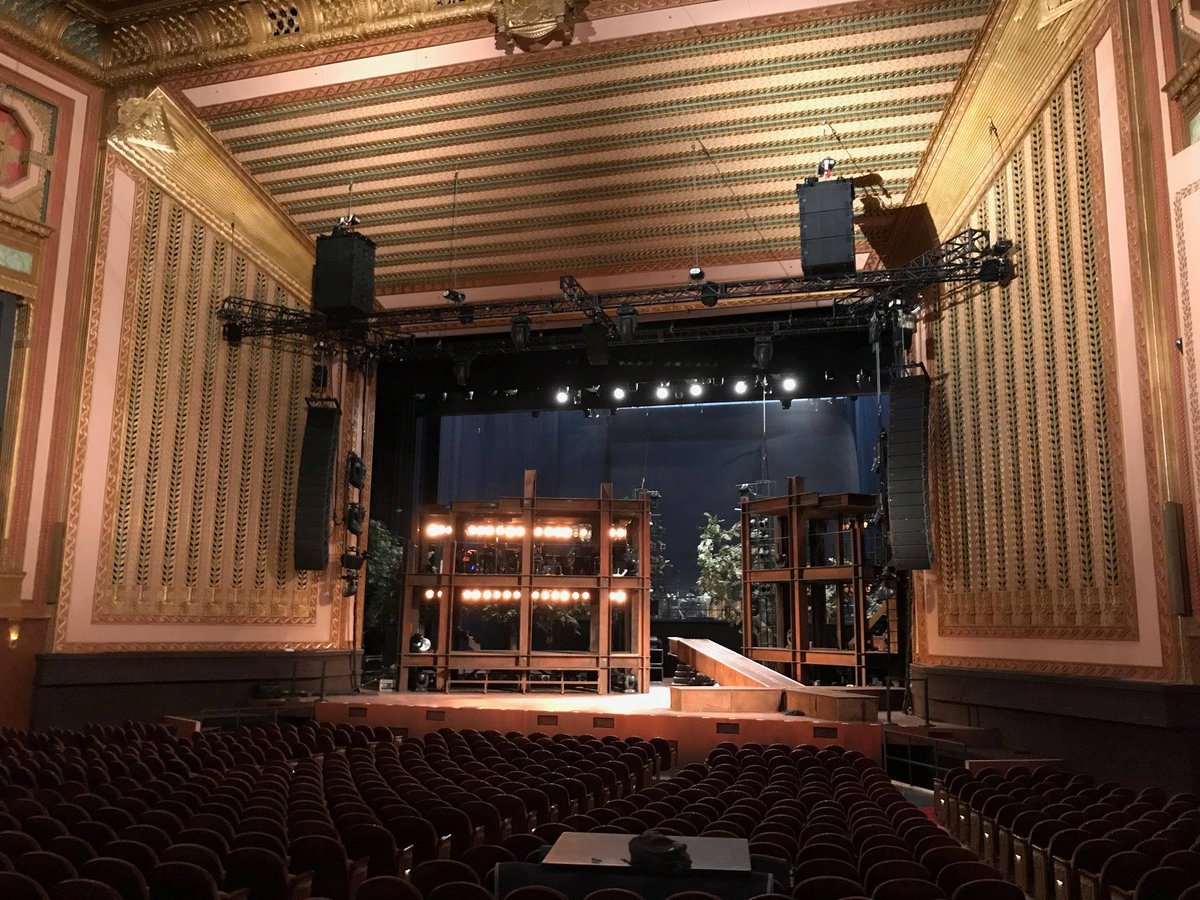 MartinAudioLtd's tweet photo. Jesus Christ Superstar recently headed across the pond to the Windy City, with #MLA Compact and MLX going into Chicago's Lyric Theater with thanks to @AutographLondon's Nick Lidster and @OSAIntl. Here's some photos from set-up... https://t.co/TzmHINRtM2