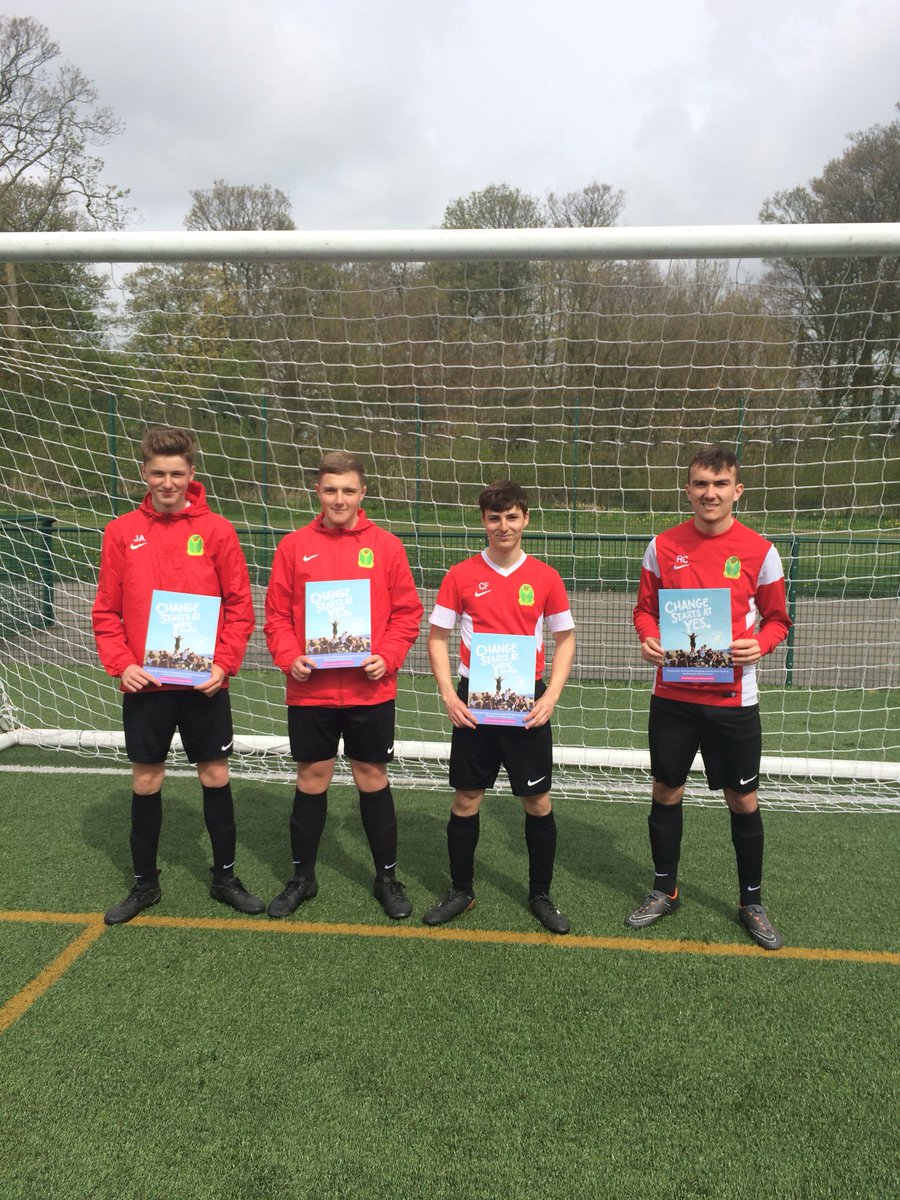 MyerscoughFooty's tweet photo. Football students receiving their NCS certificates after completing the programme at Tower Wood earlier this academic year. https://t.co/wctn5GZDSE