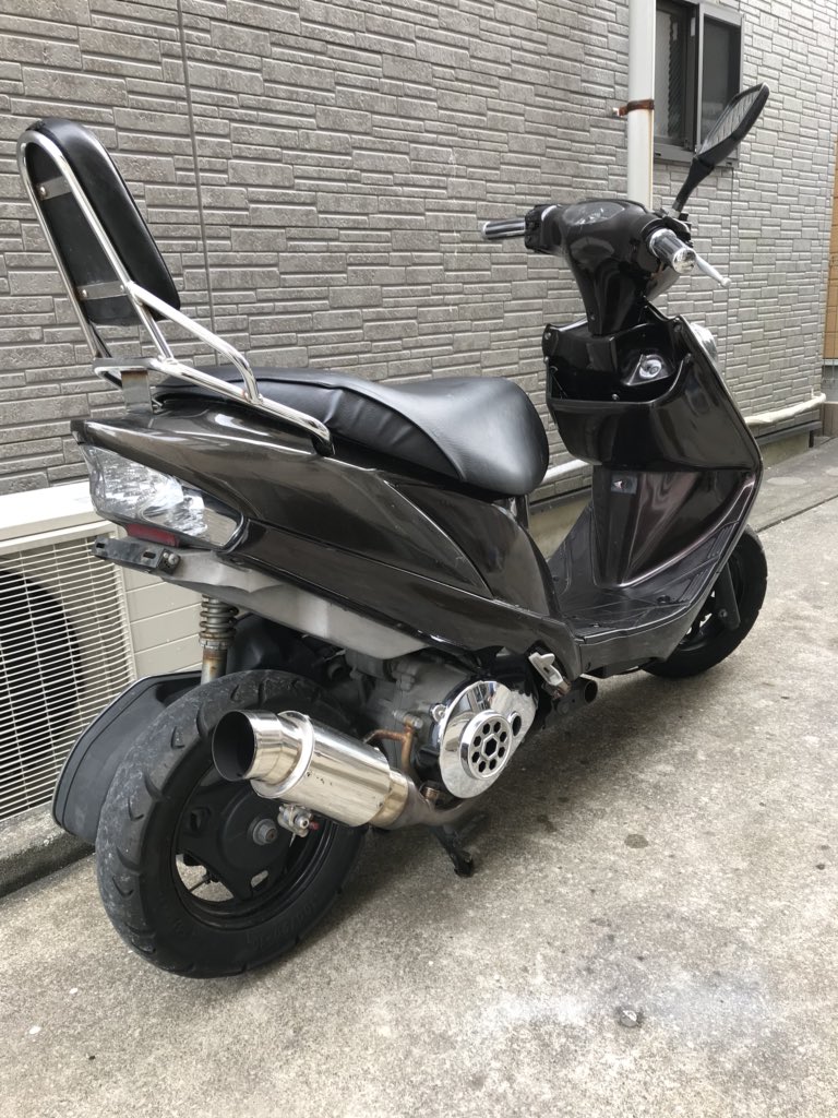 バイクキジマ 縦バックレスト