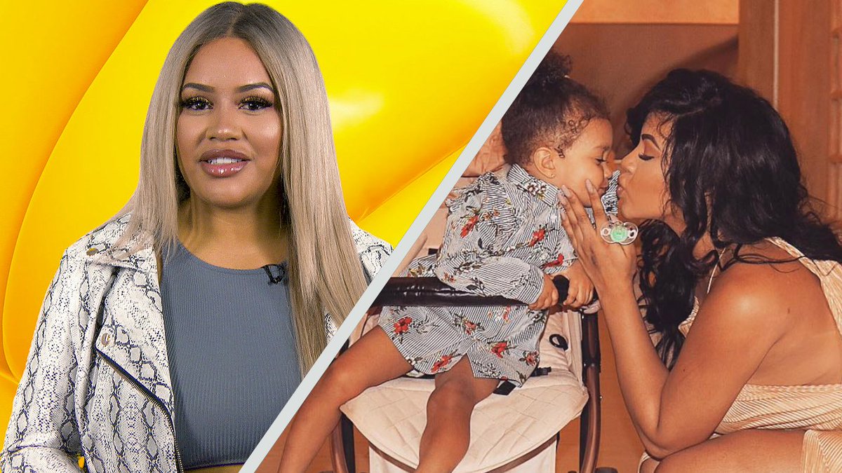 MTVUK's tweet photo. EXCLUSIVE 📹: #MillionDollarBaby's Lateysha shares some life advice for daughter Wynter 👶🏼and it's something we should all use everyday TBH ❤️ >>> https://t.co/hJ2ubMLEGW https://t.co/PVCBzfXEnq