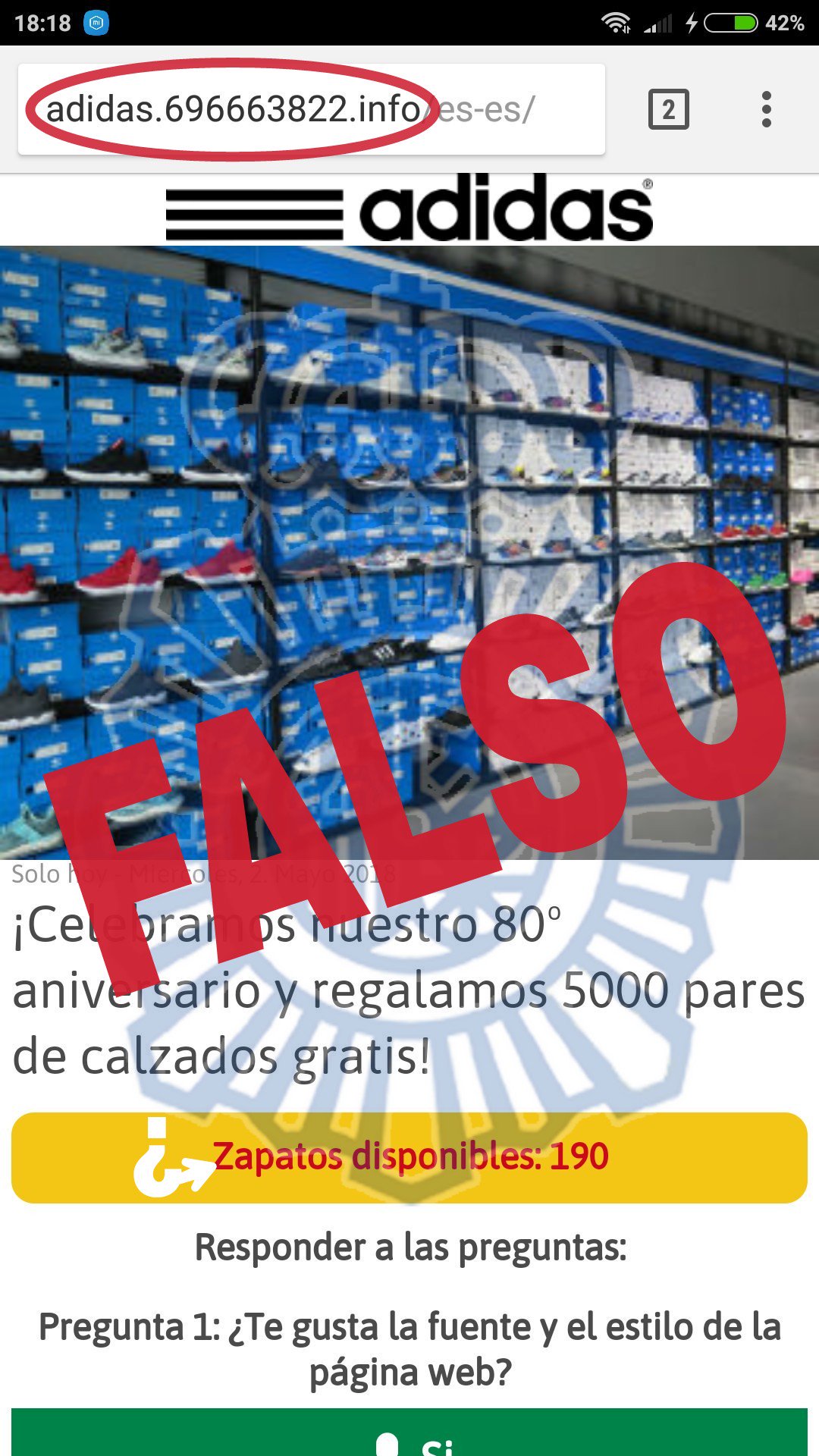 Descuentos adidas mayo clearance 2018
