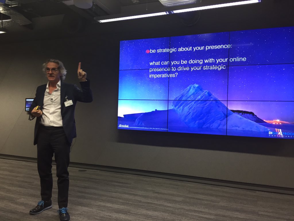tiffanystjames's tweet photo. Be strategic about your social presence compels @mdial #biasw so many CEOs not leading engagement https://t.co/HBDD47Sot7