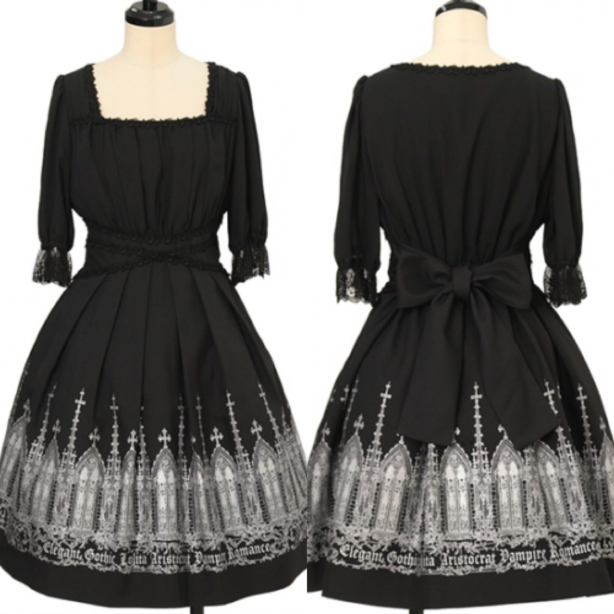 ネオゴシックアーチ　ワンピース ネオゴシックアーチ ワンピース Neo-Gothic Arch Print OP by