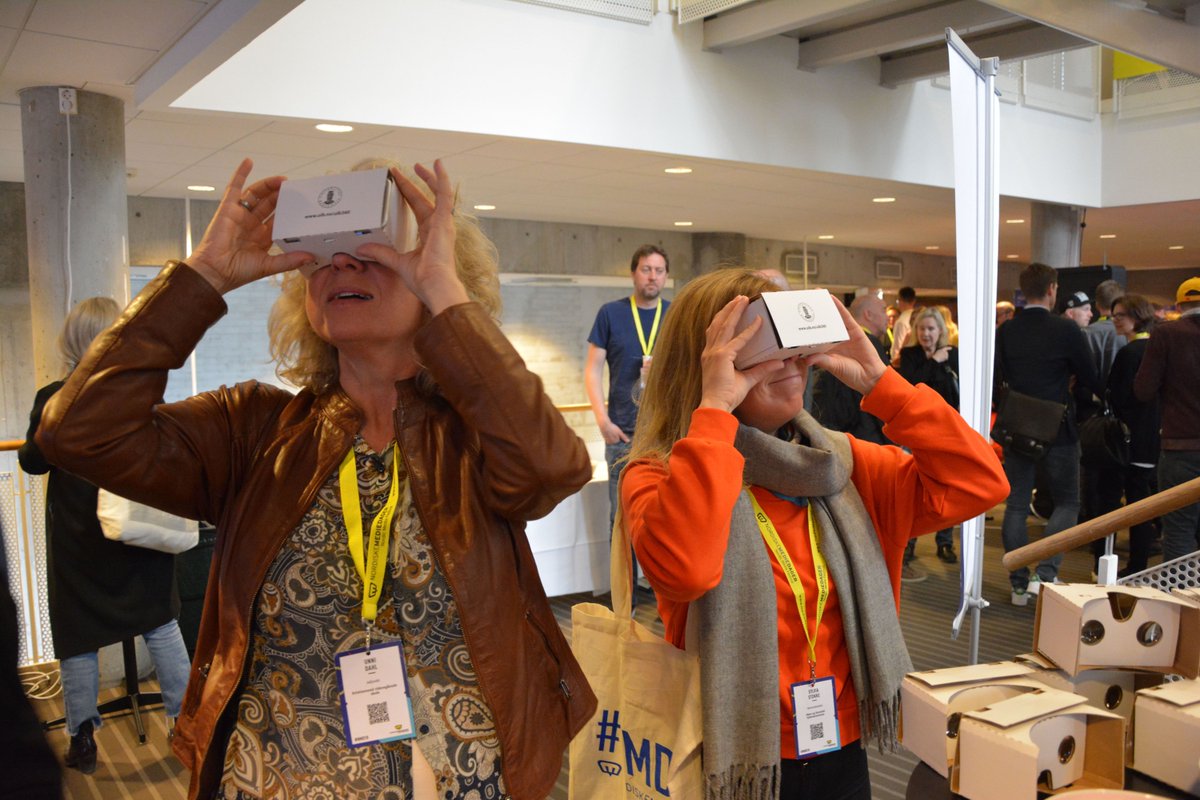 Plukk opp eit par VR-briller og opplev ei rakettoppskyting i 360, på UiBs stand i Grieghallen på Nordiske Mediedager <a href="/mediedager/">Nordiske Mediedager</a> #nmd18 Velkommen innom! 360-video frå UiB finn du her: buff.ly/2KzPQTo
