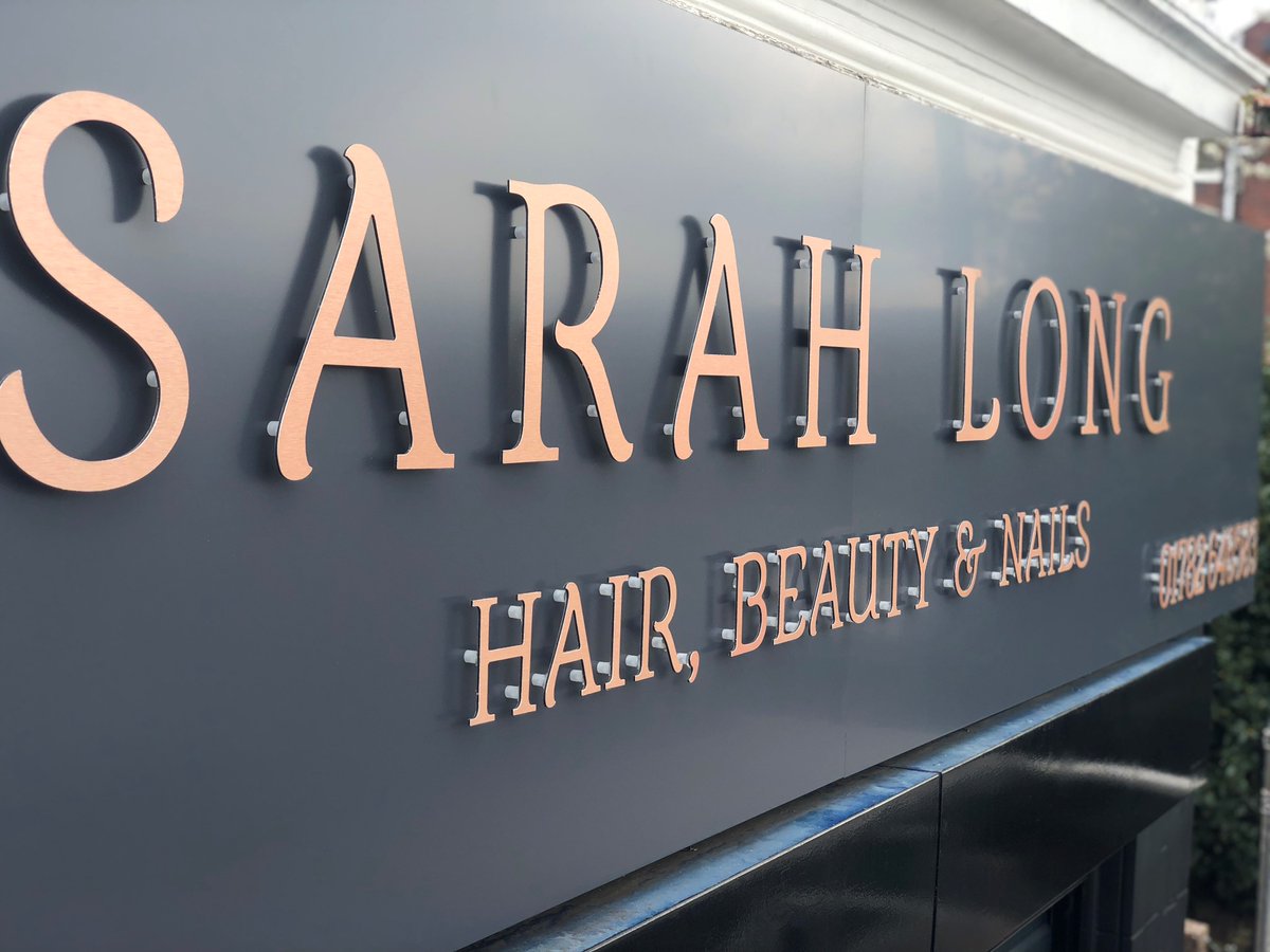 Creative_stoke's tweet photo. Sarah Long Hairdressing New Sign looking 😍

Why not update your companies branding?

📞 Call on 01782 214589

📧 Email at Derek@creativesignsstoke.co.uk | Nick@creativesignsstoke | George@creativesignsstoke.co.uk

📍 Or drop in on us, we're at 58 North Road, ST6 2BZ https://t.co/fiwMENbcgU