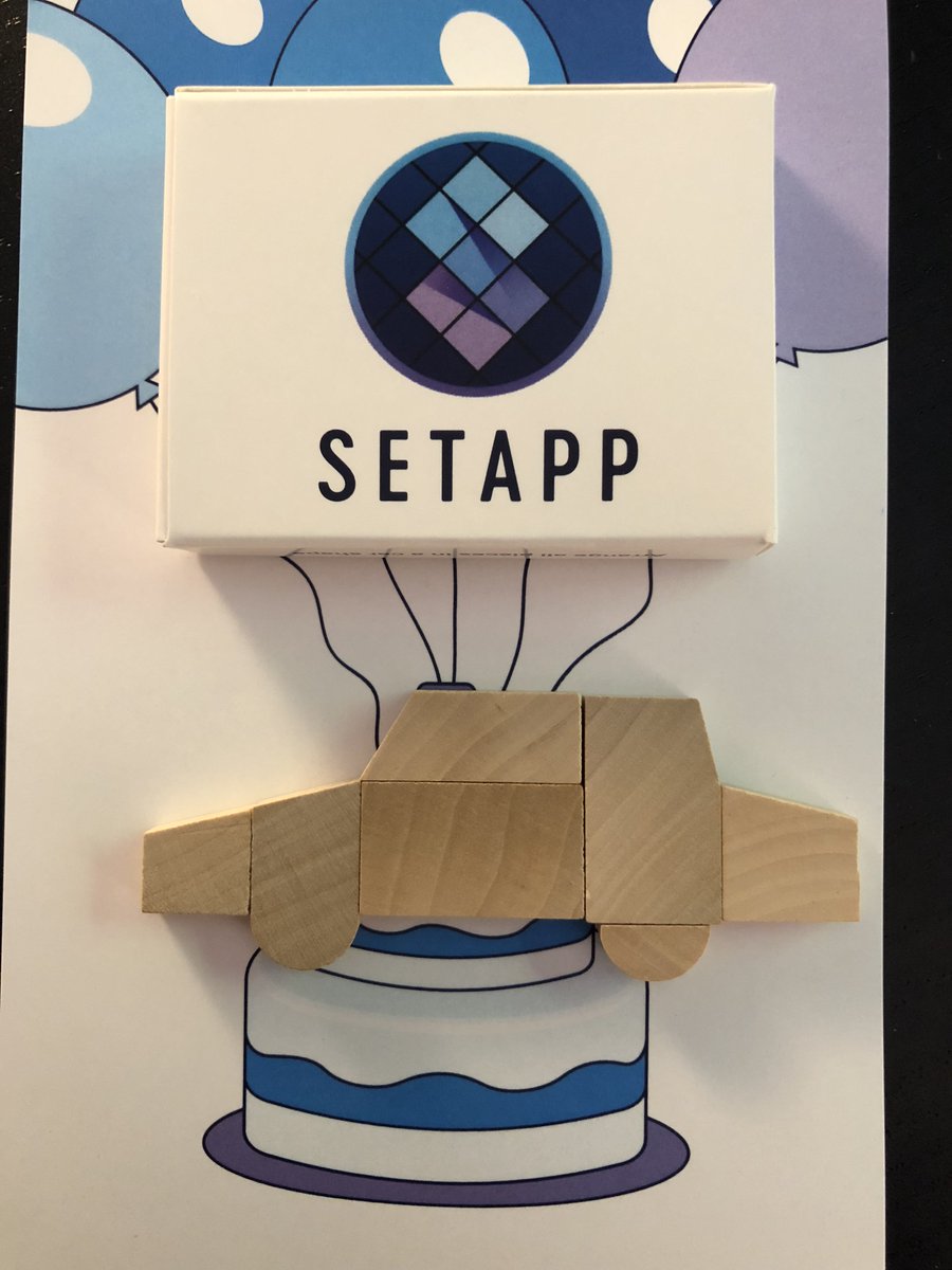 automise's tweet photo. Happy 1st Birthday @setapp!

#setappsolved https://t.co/xU0nVUd3lg
