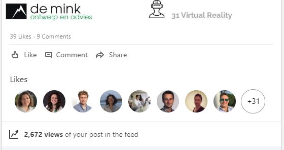 Gister een overzicht van concrete BIM toepassingen geplaatst op Twitter en Linked-in en nu al door 2672 mensen bekeken. Blijkbaar raakt het iets.  Een behoefte? Interesse? Is er een definitie voor #viral?? linkedin.com/feed/update/ur…