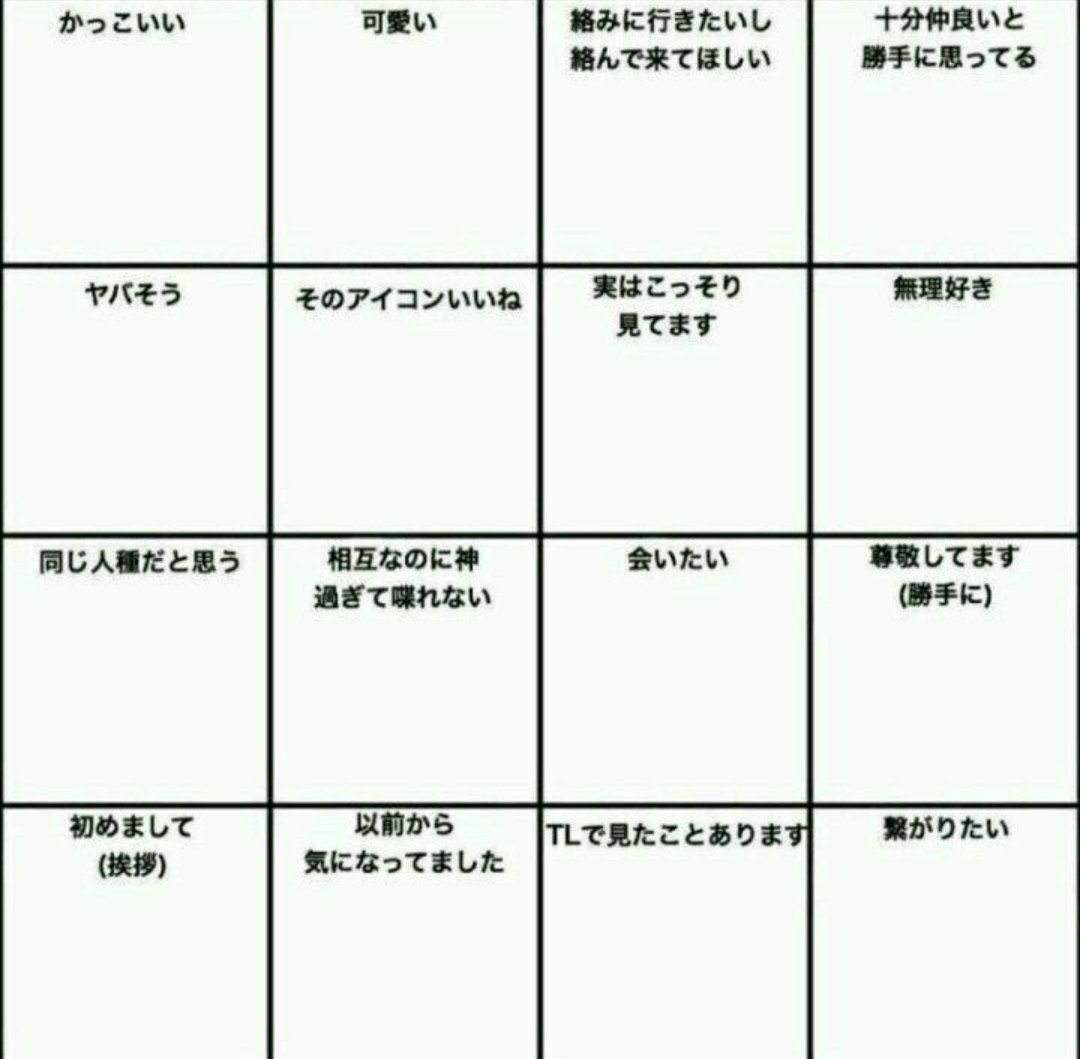 いいねした人を各スートに分類するのtwitterイラスト検索結果