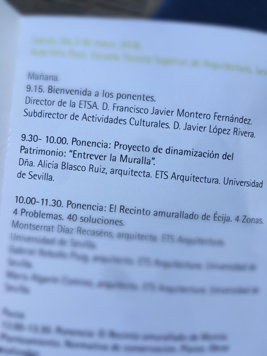 Ali_Blasco's tweet photo. Jornadas la #cerca #oculta #ecija @ETSASevilla #ESTAPASANDO #NoTeLoPierdas #arquitectura #patrimonio #sevilla https://t.co/jXYHGBtgxa