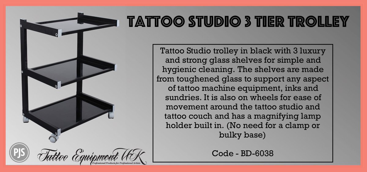 PJSDirect's tweet photo. @TattooDealsTEUK #tattootrolleys #tattooartist #tattoofurniture #tattoostudio

https://t.co/DDfu8mkpKO https://t.co/civLydgvbG