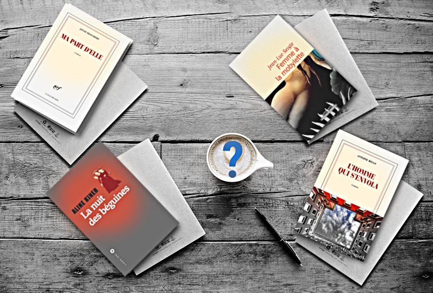 CBPT72's tweet photo. Envie de découvrir les 4 titres en lice pour le #PrixCBPT 2018? #AlineKiner #AntoineBello #JavadDjavahery #JeanLucSeigle
https://t.co/d8S2RaLpLU https://t.co/jkrQSjxV7U