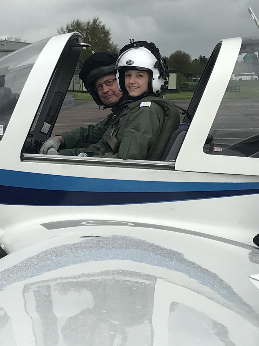 Girls had great fun yesterday flying with <a href="/8aef/">8 AEF (Cosford)</a> ! Thanks to everyone there.